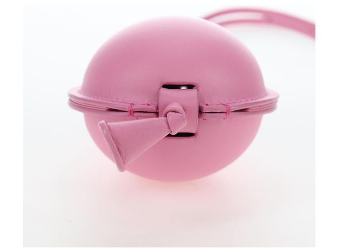 LOEWE Balloon Pouch Leather Pink Auth 196452M Rosa - vista 11