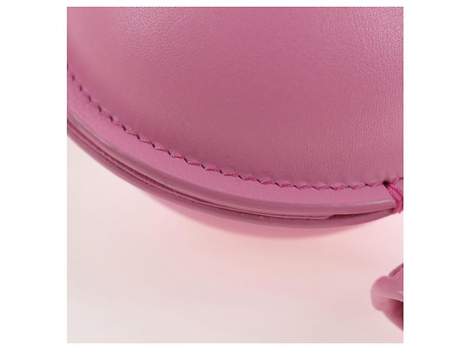 LOEWE Balloon Pouch Leather Pink Auth 196452M Rosa - vista 12