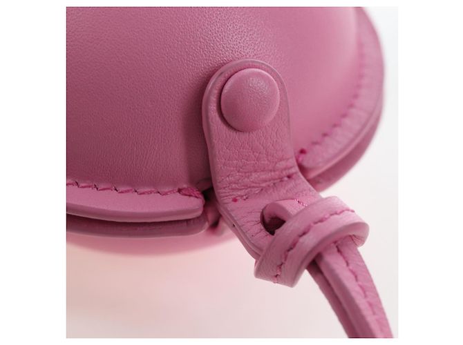 LOEWE Balloon Pouch Leather Pink Auth 196452M Rosa - vista 17