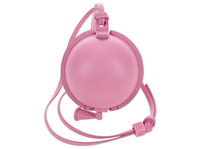 LOEWE Balloon Pouch Leather Pink Auth 196452M Rosa - vista 2