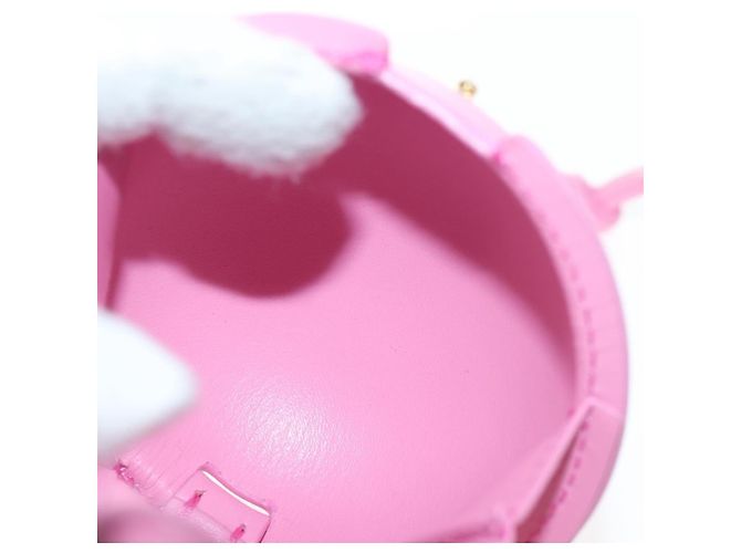 LOEWE Balloon Pouch Leather Pink Auth 196452M Rosa - vista 23
