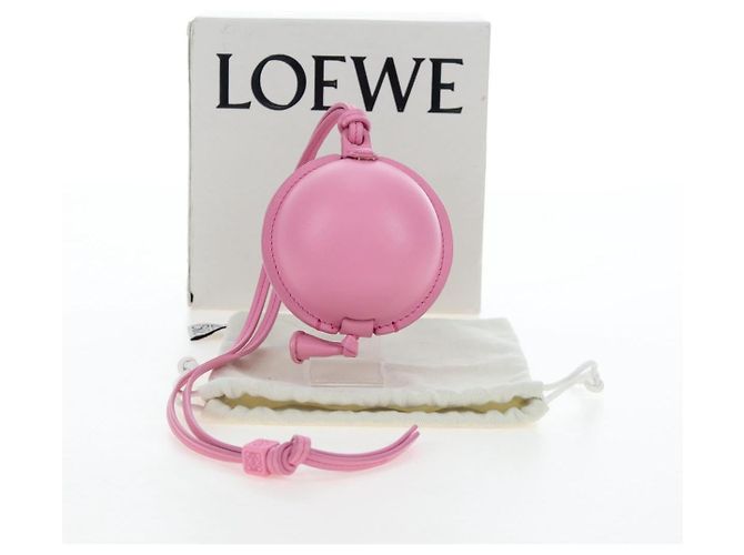 LOEWE Balloon Pouch Leather Pink Auth 196452M Rosa - vista 25