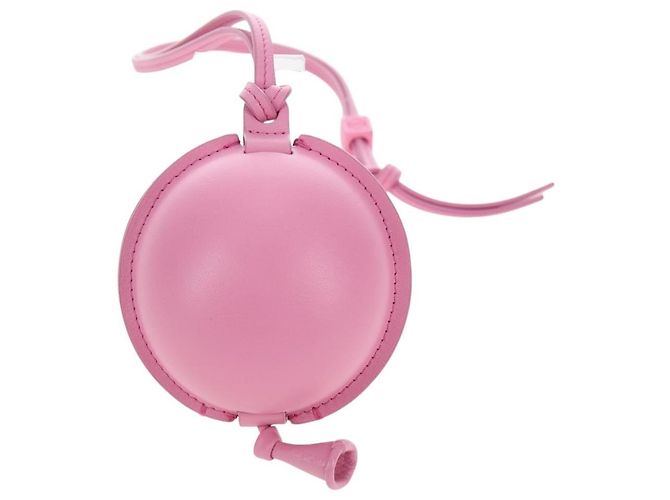 LOEWE Balloon Pouch Leather Pink Auth 196452M Rosa - vista 3