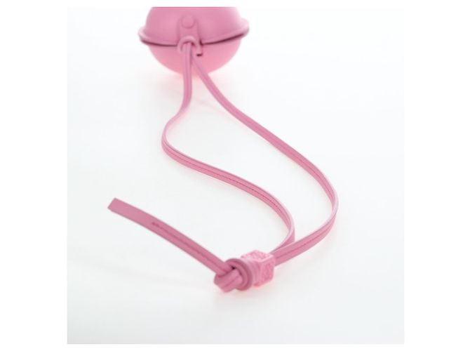 LOEWE Balloon Pouch Leather Pink Auth 196452M Rosa - vista 7