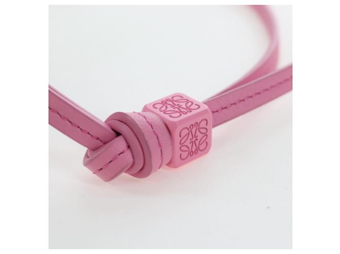 LOEWE Balloon Pouch Leather Pink Auth 196452M Rosa - vista 8