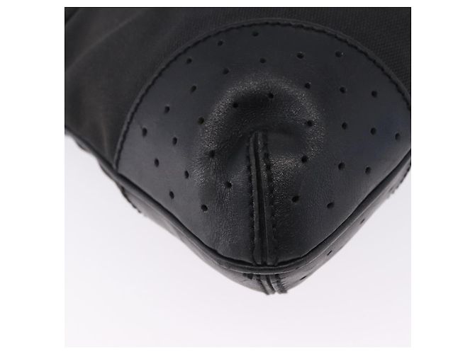 Borsa a tracolla GUCCI Interlocking Canvas Black Silver 114879 Auth am12452A Nero Argento - vista 11