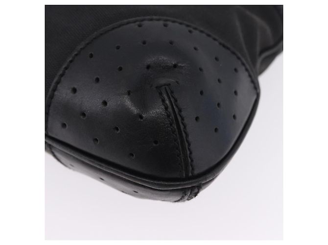 Borsa a tracolla GUCCI Interlocking Canvas Black Silver 114879 Auth am12452A Nero Argento - vista 12