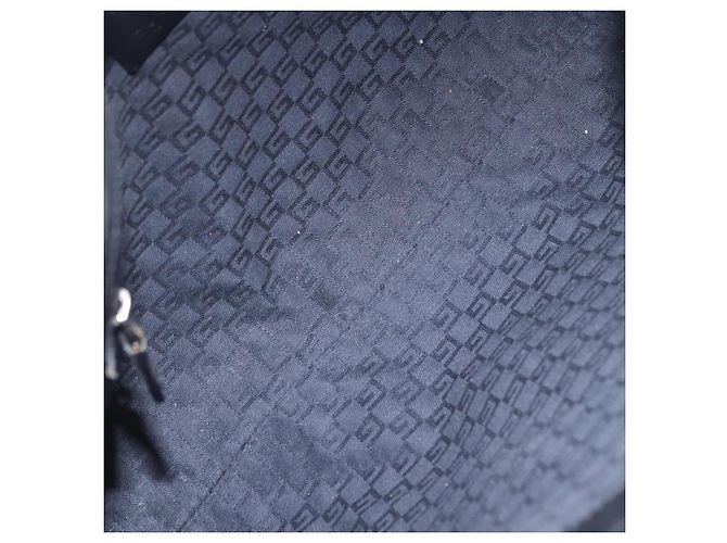 Borsa a tracolla GUCCI Interlocking Canvas Black Silver 114879 Auth am12452A Nero Argento - vista 17