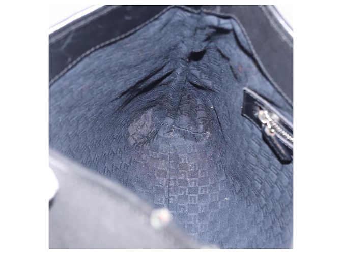 Borsa a tracolla GUCCI Interlocking Canvas Black Silver 114879 Auth am12452A Nero Argento - vista 19