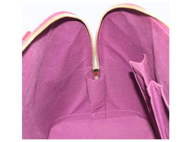 LOUIS VUITTON Monogram Vernis Alma GM Hand Bag Violet M93594 LV Auth 195927V Porpora - vista 20