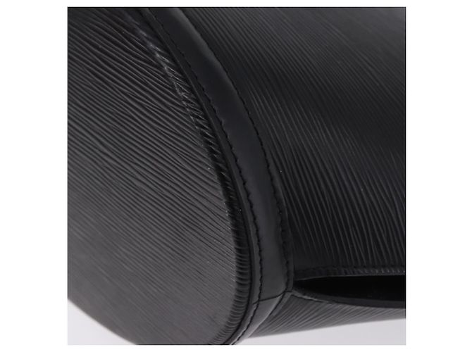 LOUIS VUITTON Epi Saint Jacques Shopping Bag Black M52272 LV Auth 196314 Nero - vista 11