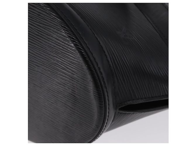 LOUIS VUITTON Epi Saint Jacques Shopping Bag Black M52272 LV Auth 196314 Nero - vista 13