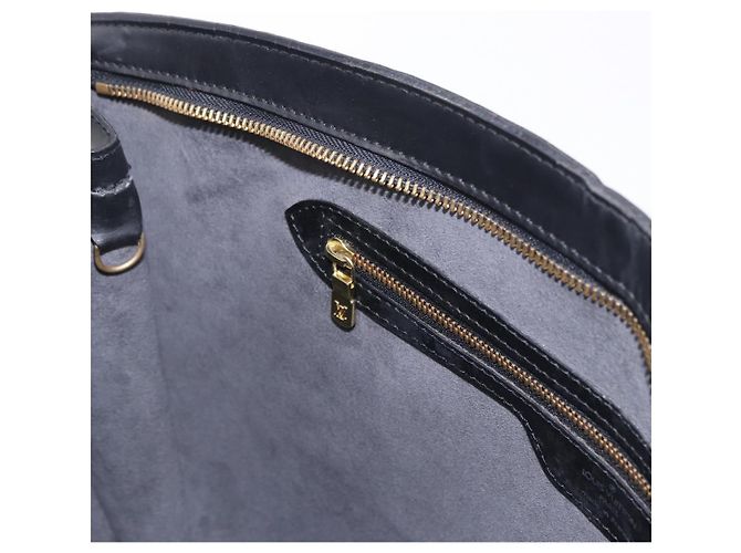 LOUIS VUITTON Epi Saint Jacques Shopping Bag Black M52272 LV Auth 196314 Nero - vista 19