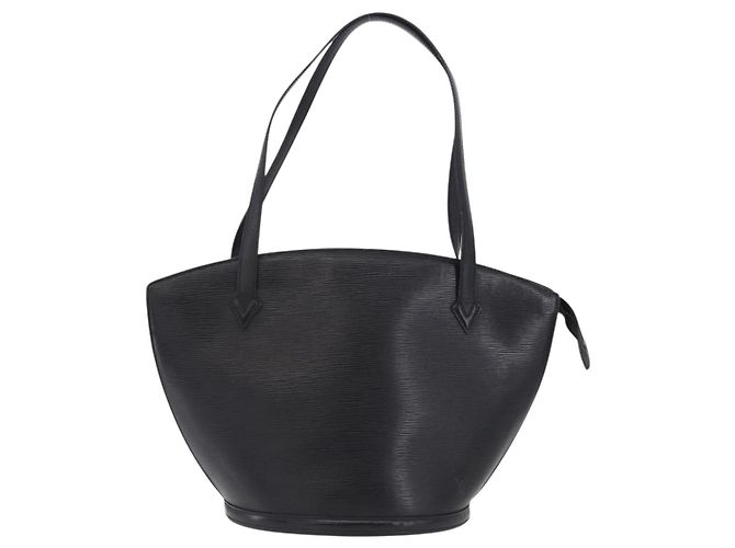 LOUIS VUITTON Epi Saint Jacques Shopping Bag Black M52272 LV Auth 196314 Nero - vista 2