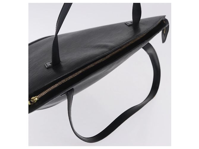 LOUIS VUITTON Epi Saint Jacques Shopping Bag Black M52272 LV Auth 196314 Nero - vista 6