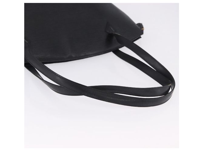 LOUIS VUITTON Epi Saint Jacques Shopping Bag Black M52272 LV Auth 196314 Nero - vista 7