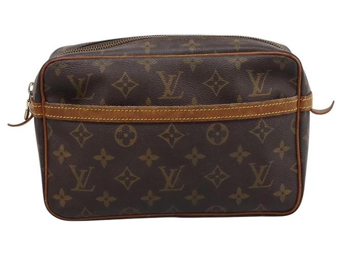 Borsa a pochette LOUIS VUITTON Monogram Compiegne 23 M51847 LV Auth ep15748 Monogramma - vista 2