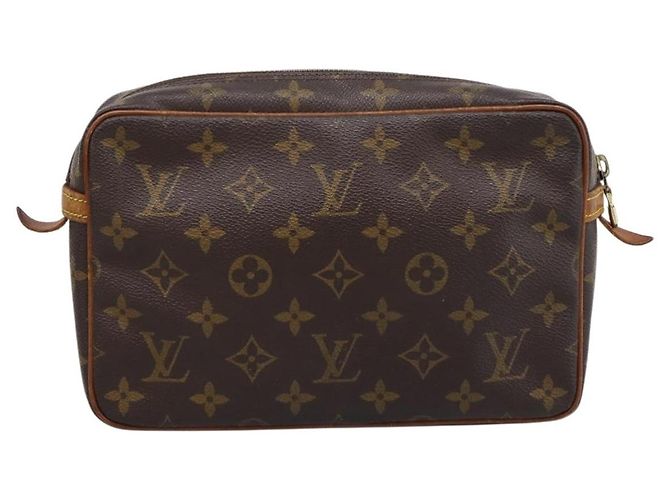Borsa a pochette LOUIS VUITTON Monogram Compiegne 23 M51847 LV Auth ep15748 Monogramma - vista 3
