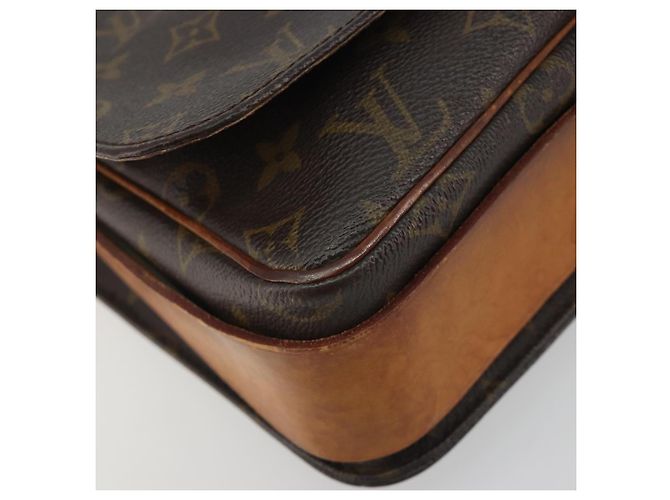 LOUIS VUITTON Monogram Cartouchiere GM Shoulder Bag M51252 LV Auth BA14845 Monogramma - vista 13