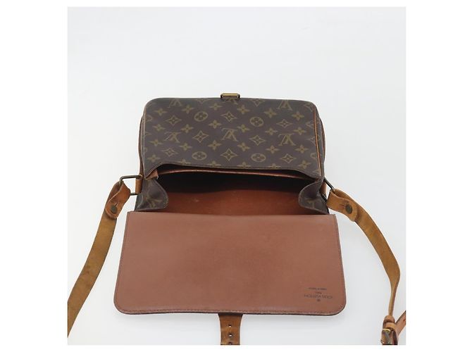 LOUIS VUITTON Monogram Cartouchiere GM Shoulder Bag M51252 LV Auth BA14845 Monogramma - vista 18