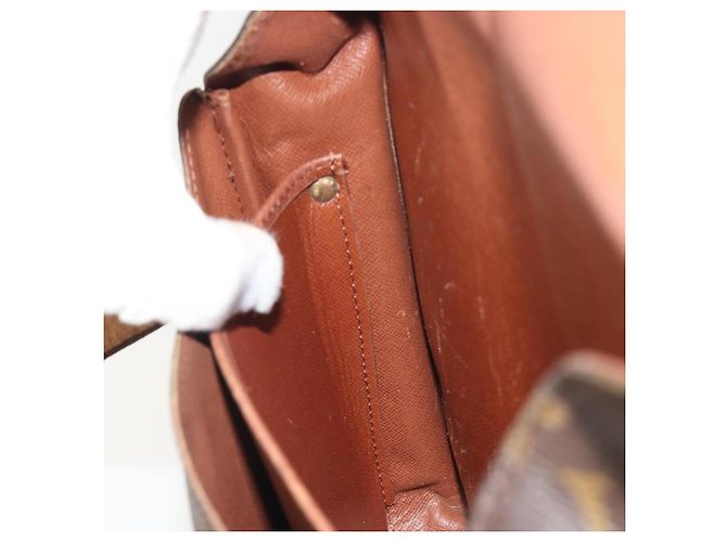 LOUIS VUITTON Monogram Cartouchiere GM Shoulder Bag M51252 LV Auth BA14845 Monogramma - vista 25