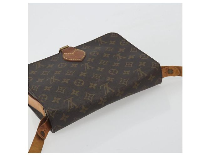 LOUIS VUITTON Monogram Cartouchiere GM Shoulder Bag M51252 LV Auth BA14845 Monogramma - vista 6