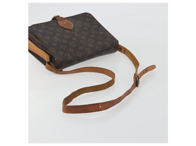 LOUIS VUITTON Monogram Cartouchiere GM Shoulder Bag M51252 LV Auth BA14845 Monogramma - vista 7