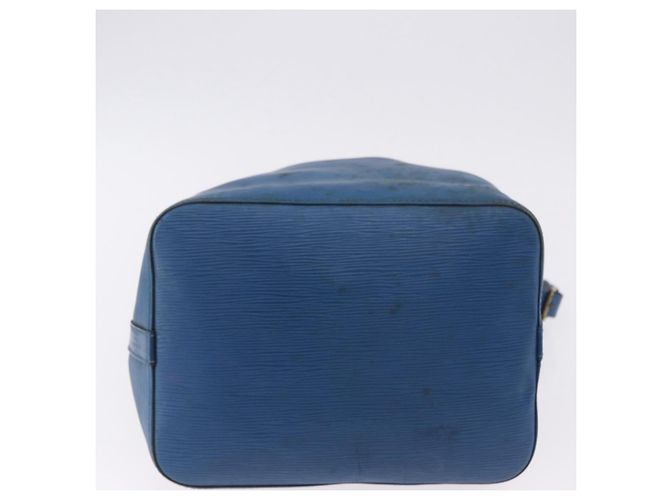Borsa a tracolla LOUIS VUITTON Epi Petit Noe Blu M44105 LV Auth 198514 - vista 10