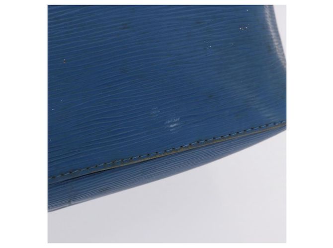 Borsa a tracolla LOUIS VUITTON Epi Petit Noe Blu M44105 LV Auth 198514 - vista 4
