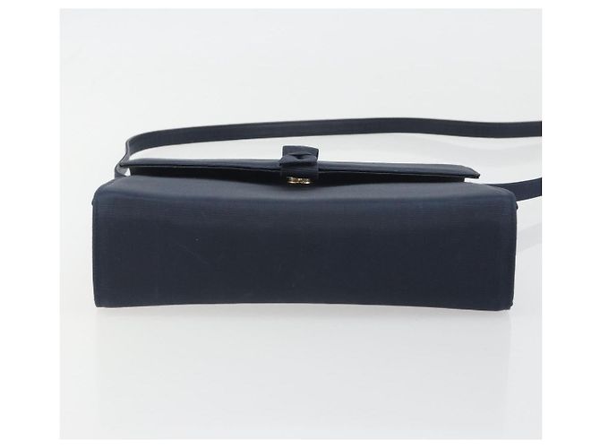 Borsa a spalla GUCCI Nylon Navy Gold Tone 004 110 0277 Auth BA14973 Blu navy - vista 9