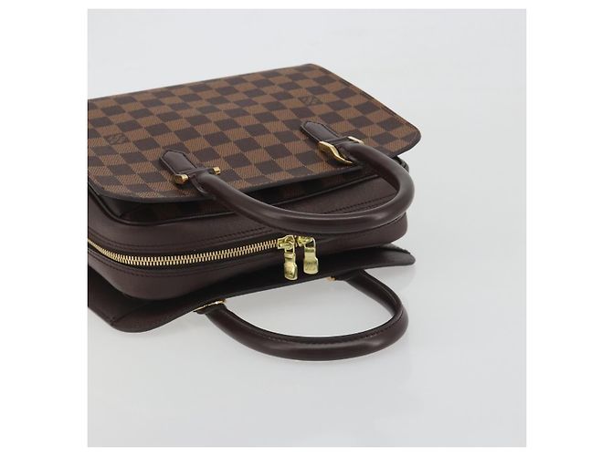 Bolsa de mão LOUIS VUITTON Damier Ebene Triana N51155 LV Auth am12239SAV - vista 7