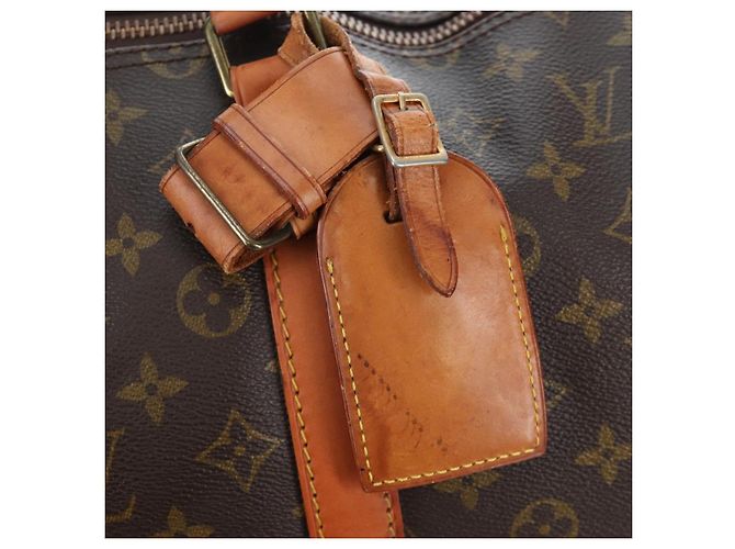 LOUIS VUITTON Monogram Keepall 50 Boston Bag M41426 LV Auth 194936V Monogramma - vista 17