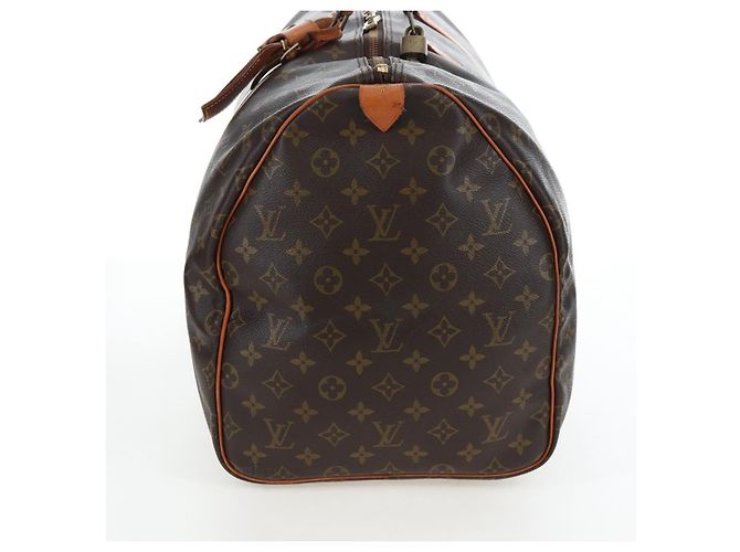 LOUIS VUITTON Monogram Keepall 50 Boston Bag M41426 LV Auth 194936V Monogramma - vista 4