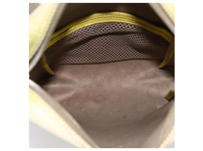 LOUIS VUITTON Damier Geant LV Cup Weatherly Bag Yellow M80636 LV Auth 198525 Giallo - vista 15