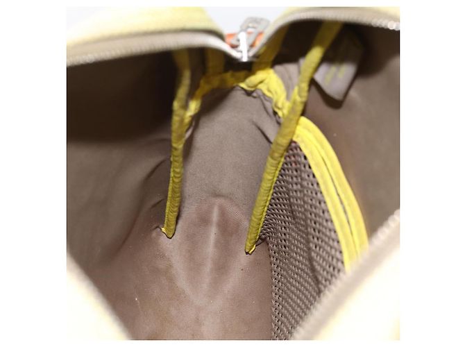 LOUIS VUITTON Damier Geant LV Cup Weatherly Bag Yellow M80636 LV Auth 198525 Giallo - vista 17