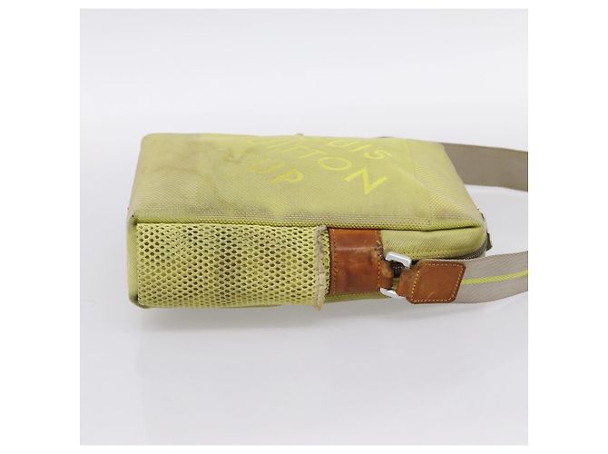 LOUIS VUITTON Damier Geant LV Cup Weatherly Bag Yellow M80636 LV Auth 198525 Giallo - vista 5