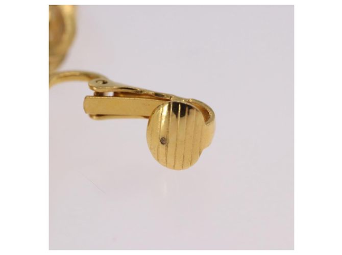 Orecchini CHANEL Metallo Tono Oro CC Auth 198823V - vista 22