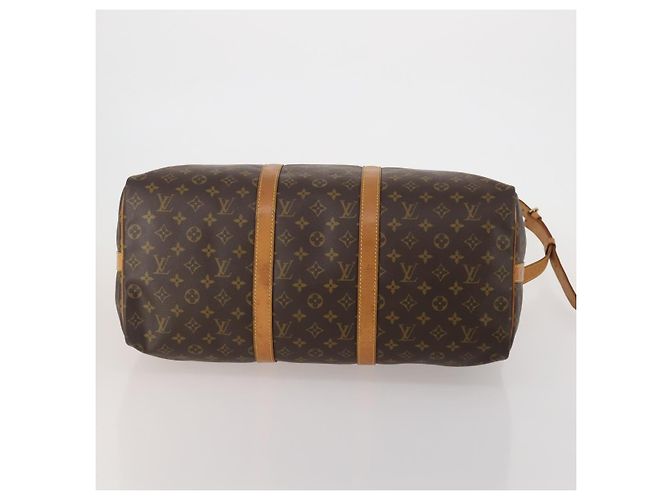 LOUIS VUITTON Monogram Keepall Bandouliere 45 Boston Bag M41418 LV Auth 194750 Monogramma - vista 11