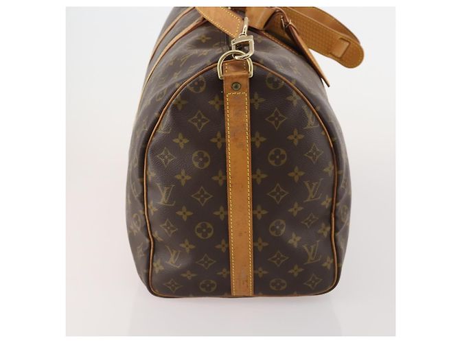 LOUIS VUITTON Monogram Keepall Bandouliere 45 Boston Bag M41418 LV Auth 194750 Monogramma - vista 5