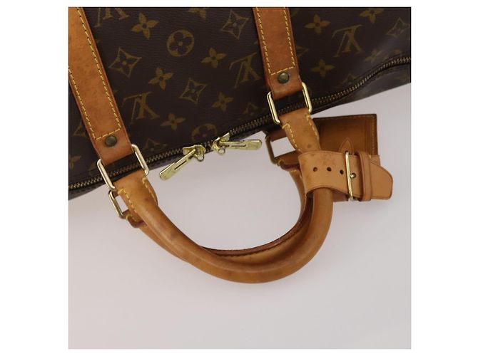 LOUIS VUITTON Monogram Keepall Bandouliere 45 Boston Bag M41418 LV Auth 194750 Monogramma - vista 9
