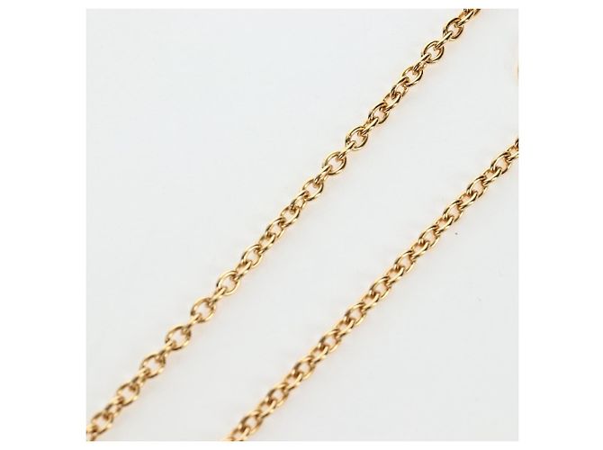 Collana CHANEL COCO Metallo Tono Oro CC Auth 196477SAM - vista 10