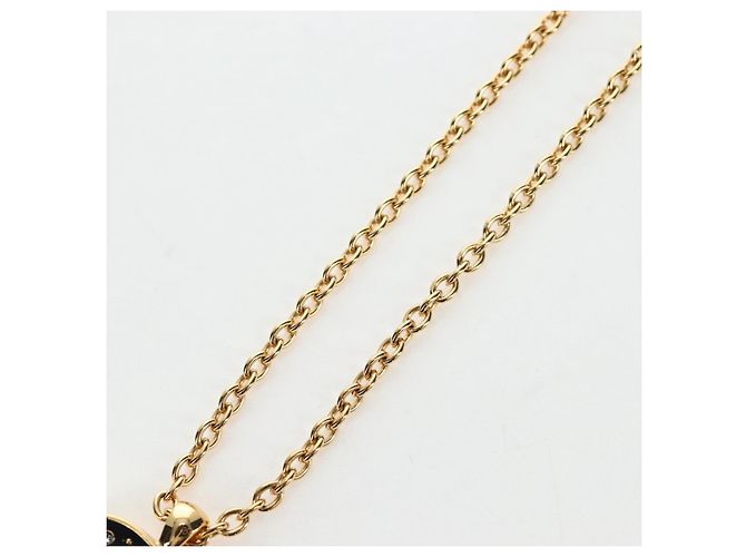 Collana CHANEL COCO Metallo Tono Oro CC Auth 196477SAM - vista 4