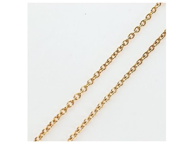 Collana CHANEL COCO Metallo Tono Oro CC Auth 196477SAM - vista 5