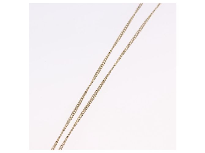 Collana CHANEL Matelasse metallo Gold Tone CC Auth 198856M - vista 10