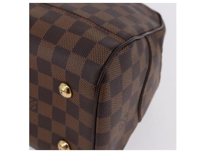 LOUIS VUITTON Damier Ebene Duomo Hand Bag N60008 LV Auth 198344V - vista 11