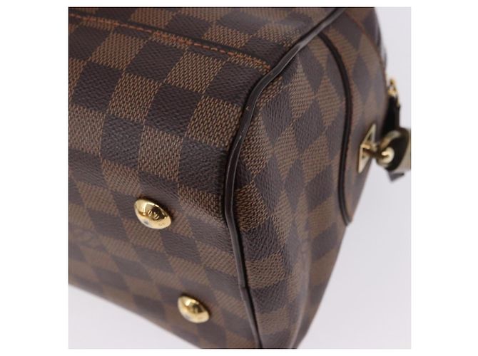 LOUIS VUITTON Damier Ebene Duomo Hand Bag N60008 LV Auth 198344V - vista 13