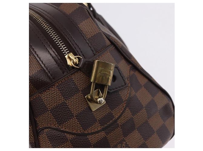 LOUIS VUITTON Damier Ebene Duomo Hand Bag N60008 LV Auth 198344V - vista 14