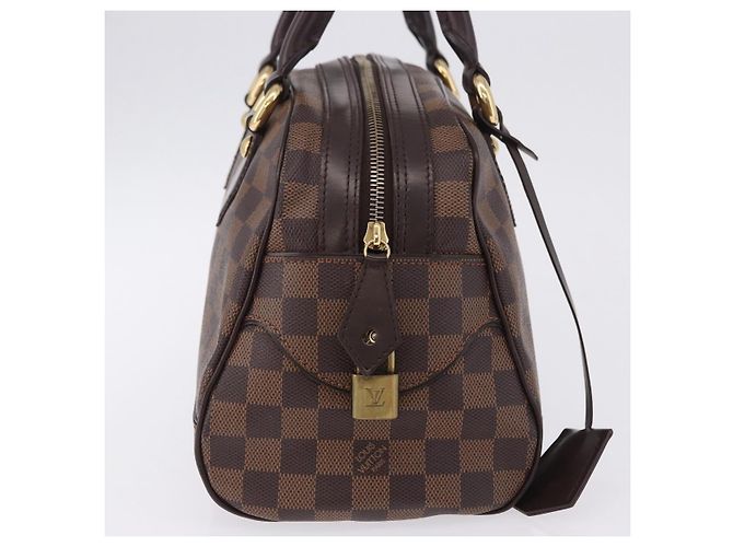 LOUIS VUITTON Damier Ebene Duomo Hand Bag N60008 LV Auth 198344V - vista 5