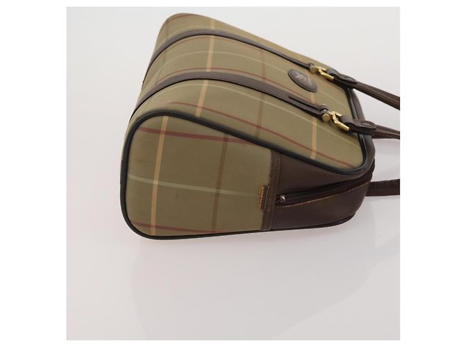 Borsa a Tracolla Borsa a Mano BURBERRY Canvas Pelle Set da 3 Navy Beige Auth BA15066 Blu navy - vista 11
