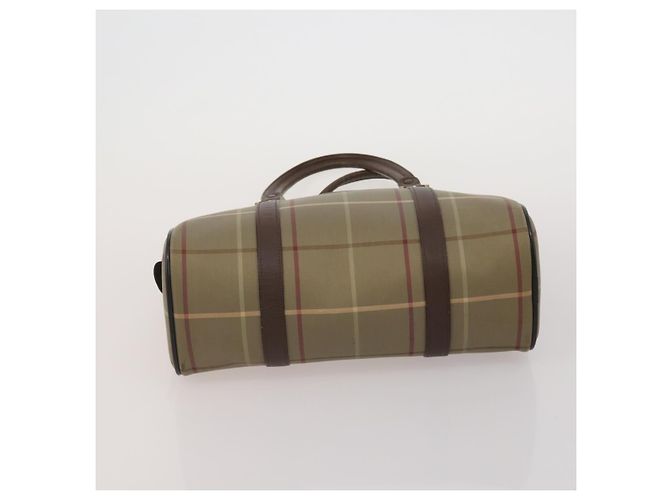 Borsa a Tracolla Borsa a Mano BURBERRY Canvas Pelle Set da 3 Navy Beige Auth BA15066 Blu navy - vista 14